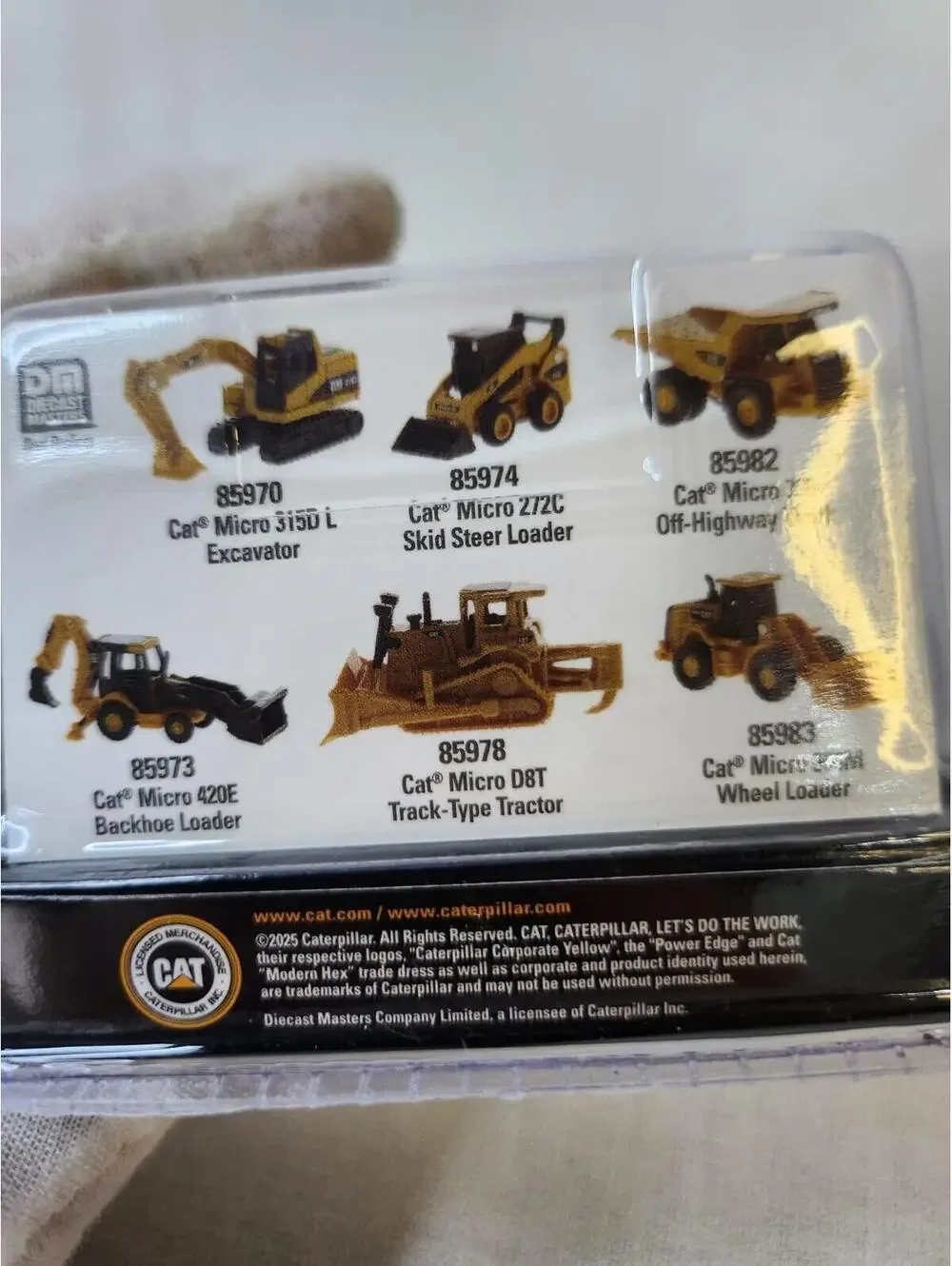Diecast Masters CAT 315D L Excavator Micro Constructors Diecast Micro Scale